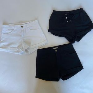 Bundle of 3 shorts all XS
